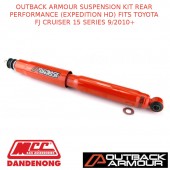 OUTBACK ARMOUR SUSPENSION KIT REAR (EXPD HD) FITS TOYOTA FJ CRUISER 15S 9/2010+